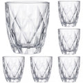 Premium Trinkgläser Set, 270 ml Elegante Wassergläser und Saftgläser, Ästhetische Drinking Glasses, Spülmaschinenfest, Ideal für Wasser und Saft
