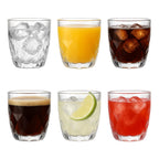 Premium Trinkgläser Set, 270 ml Elegante Wassergläser und Saftgläser, Ästhetische Drinking Glasses, Spülmaschinenfest, Ideal für Wasser und Saft