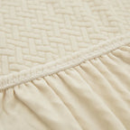 Jacquard Sofaüberwurf Stretch – Elastischer Sofabezug 1–5 Sitzer | Waschbar & Rutschfest