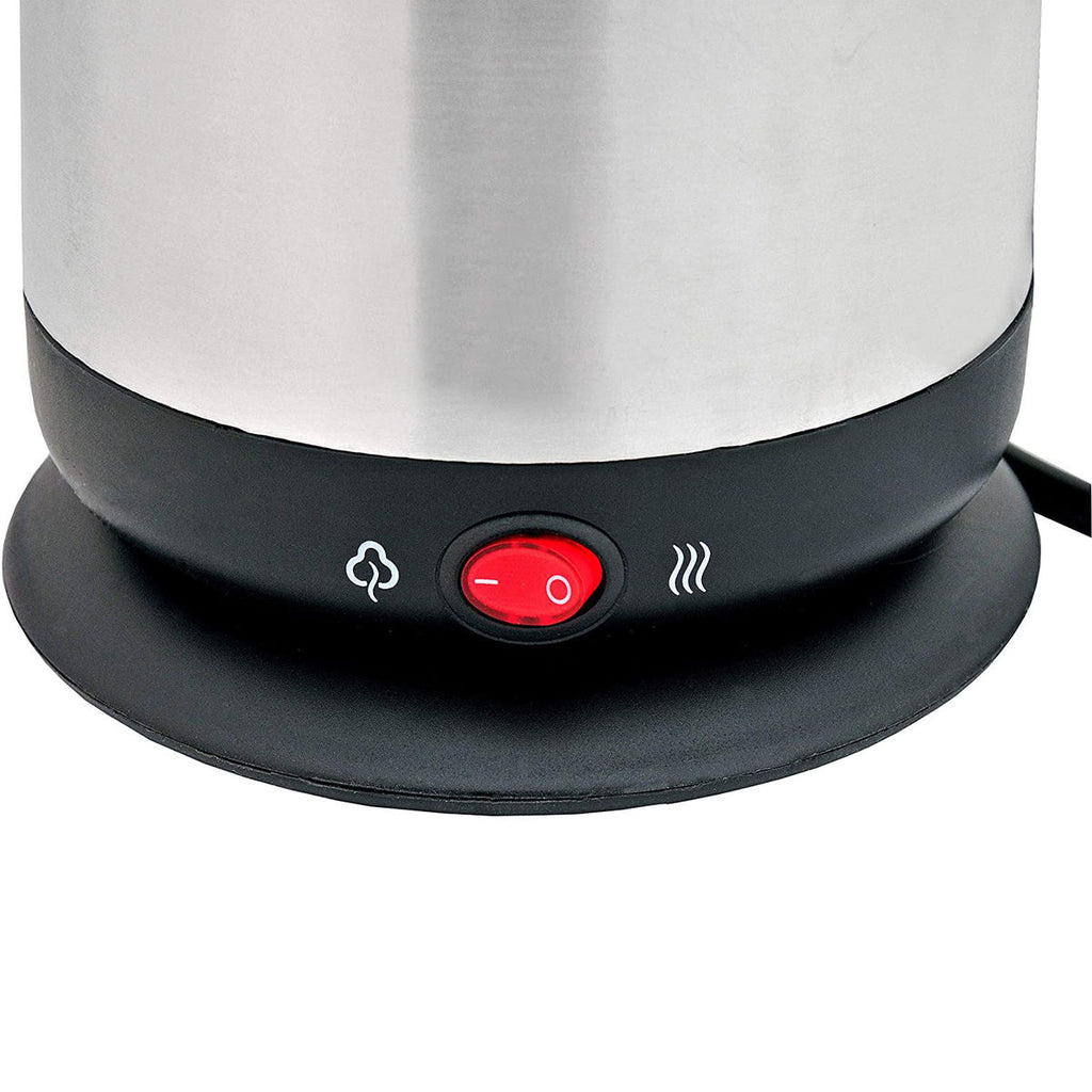 Teekocher Elektrischer Teebereiter 2-Stöckig Warmhaltefunktion Caymatik Wasserkocher mit Sieb 2200 Watt 2,7 Liter