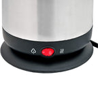 Teekocher Elektrischer Teebereiter 2-Stöckig Warmhaltefunktion Caymatik Wasserkocher mit Sieb 2200 Watt 2,7 Liter