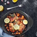 Topfset Pfannenset Kochtopf Kochtopfset 19-Teilig Antihaftbeschichtung Töpfe alle Herdarten induktionsgeeignet "Nero-Black"