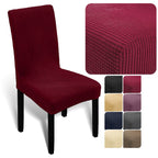 Stuhlhusse Universal Stretch Stuhlbezug Stuhlüberzug elastisch Spannbezug für Esszimmerstühle und Schwingstühle