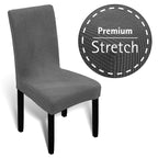 Stuhlhusse Universal Stretch Stuhlbezug Stuhlüberzug elastisch Spannbezug für Esszimmerstühle und Schwingstühle