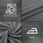 Stuhlhusse Universal Stretch Stuhlbezug Stuhlüberzug elastisch Spannbezug für Esszimmerstühle und Schwingstühle