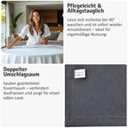 Tischdecke Gartentischdecke Leinen-Optik eckig rund oval mit Fleck-Schutz wasserabweisend easy-clean Effekt