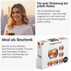 Trinkgläser Set Modernes Trinkgläser Set, 385 ml Klare Wassergläser mit dickem Boden, Perfekt für Cocktails, Wasser und Softdrinks, Spülmaschinenfest, Vielseitig