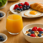 Trinkgläser Set Modernes Trinkgläser Set, 385 ml Klare Wassergläser mit dickem Boden, Perfekt für Cocktails, Wasser und Softdrinks, Spülmaschinenfest, Vielseitig