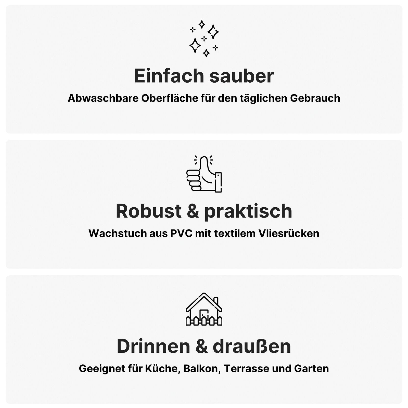 Wachstuch Tischdecke abwaschbar – pflegeleicht & wasserdicht – PVC mit Vliesrücken - Punkte groß bunt